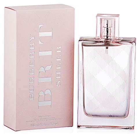 burberry for her sheer|burberry brit sheer 100ml price.